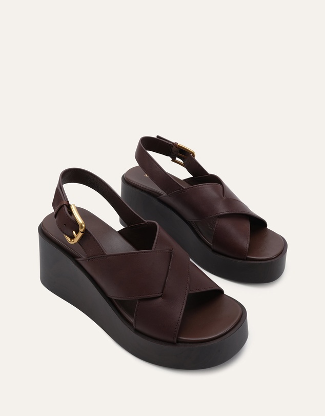 Jo Mercer - Cadey Mid Wedge Sandals