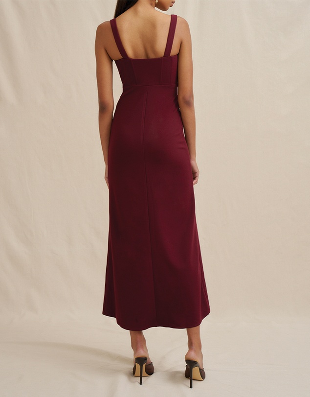 BY JOHNNY. - Basia Bodice Midi Dress