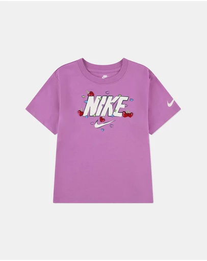 Nike - Cherry Nike Boxy Tee - Kids