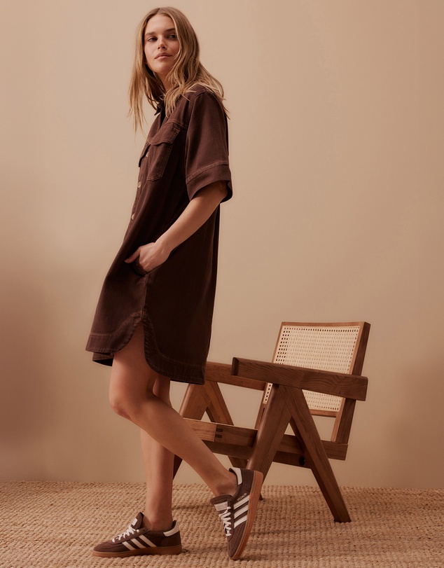 Ceres Life - Sammy Denim Shirt Dress