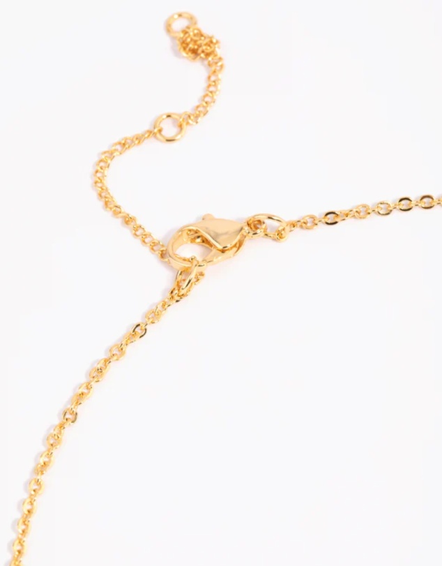 Lovisa - Gold Plated 45cm Cross Necklace