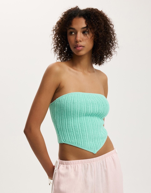 Cotton On - Textured Knit Bandeau