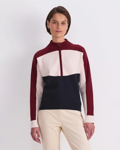 Sportscraft - Club Sport Half Zip Knit