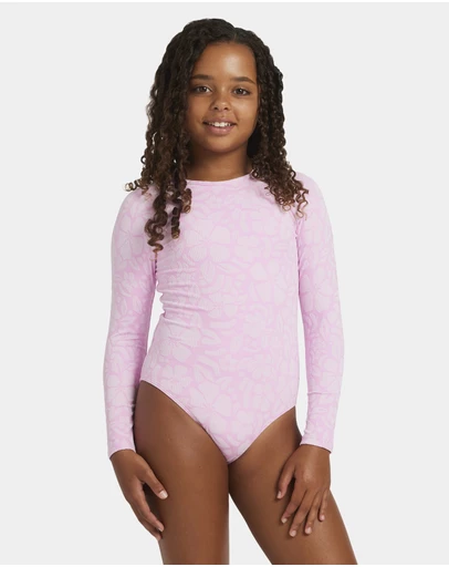 Roxy - Girls 8 to 16 Bico Paper One Piece Rash Vest