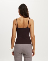 Cotton On Body - Dreamy Soft Lace Overlay Cami