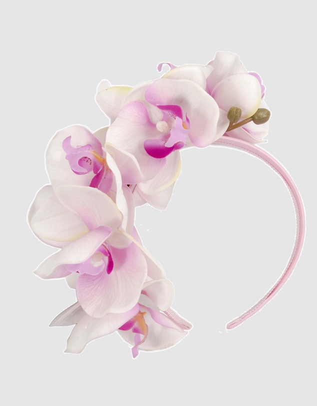 Max Alexander - Pink Orchid Racing Fascinator