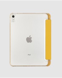 Tucano - Tucano Satin Folio Case Dark Yellow for iPad 10th Gen 10.9 2022 and iPad 11 A16 2025