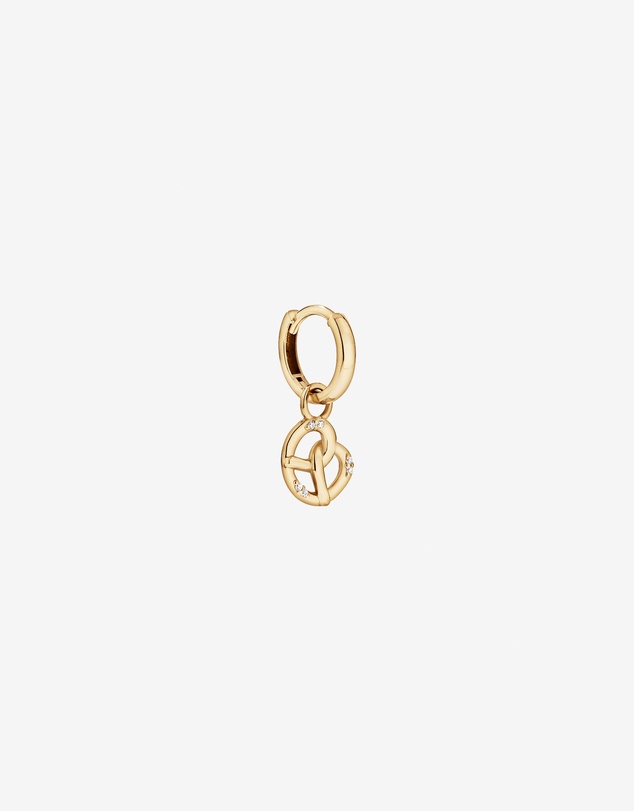 Michael Hill - Pretzel Earring Charm in 18kt Vermeil