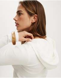 Cotton On - Hooded Blake Henley LS Top