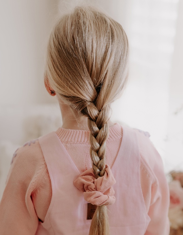 WITH LOVE FOR KIDS - 4 Pack Cord Scrunchie - Kids