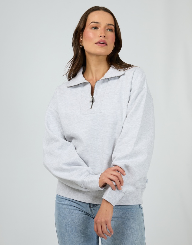 Silent Theory - Silent Luxe 1/4 Zip Crew