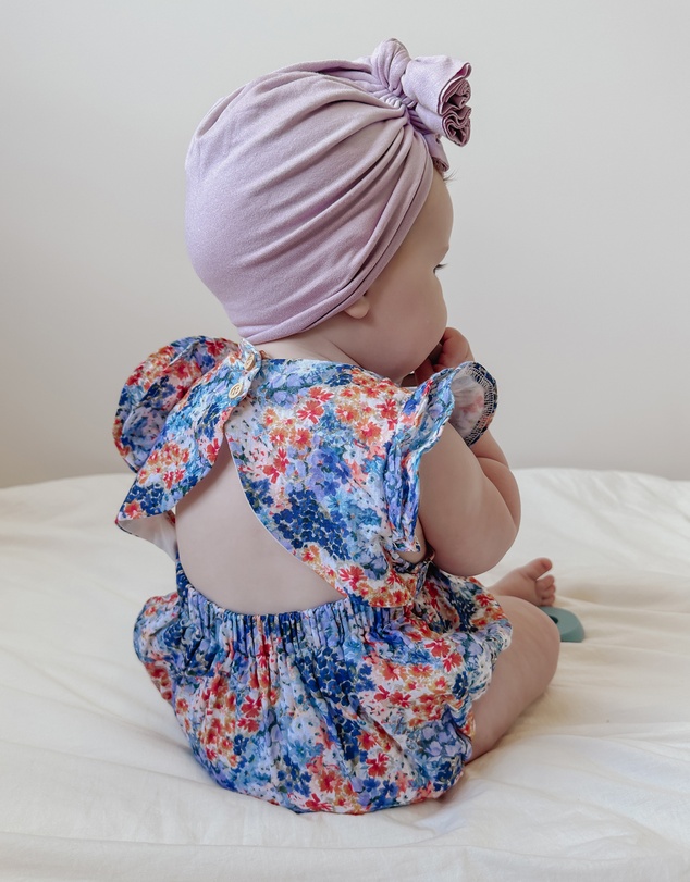 WITH LOVE FOR KIDS - Cotton Muslin Playsuit - Babies