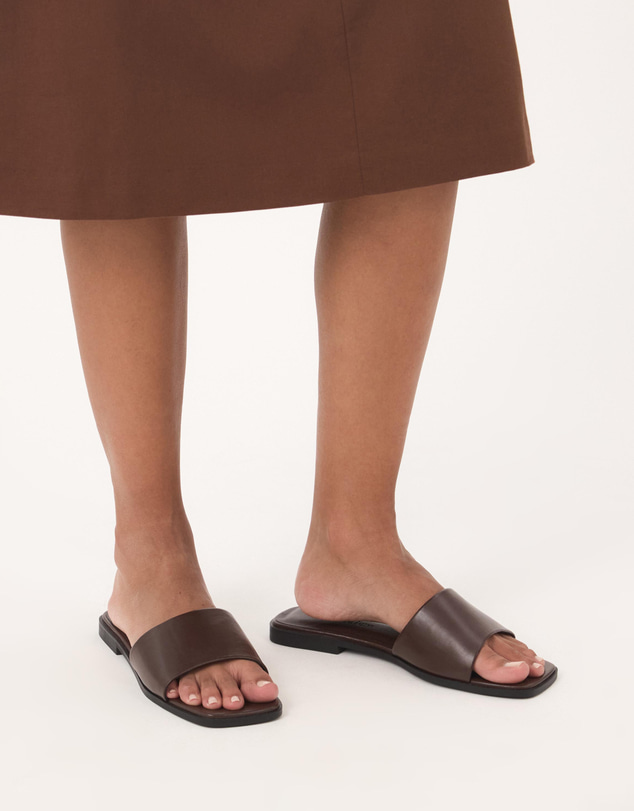 Atmos&Here - Joni Faux Leather Sandals