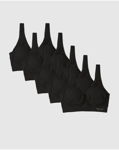 Boody - 5-Pack Padded Shaper Crop Bra
