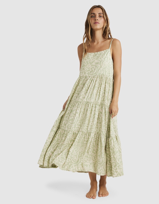 Billabong - Womens Sunny Lines Lost Love Midi Dress