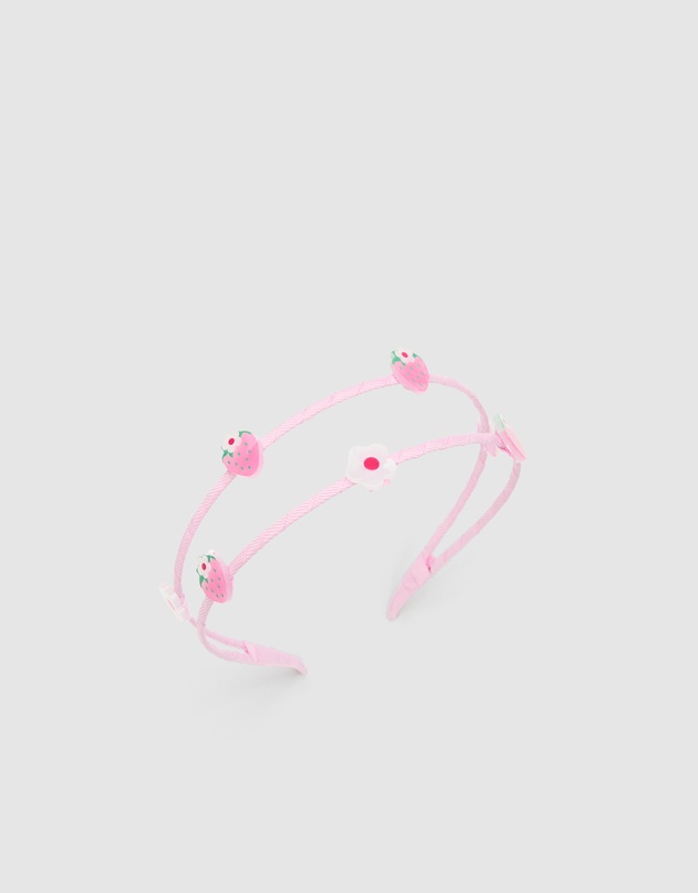 Seed Heritage - Strawberry Flower Double Headband