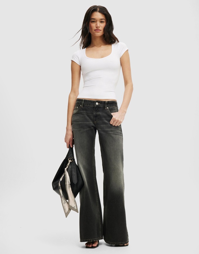 Cotton On - Ultra Low Flare Jeans