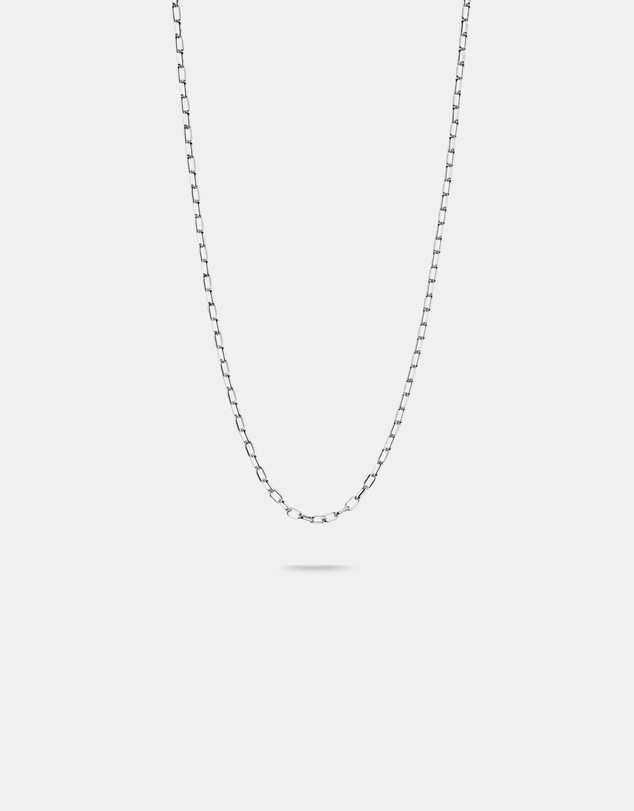 THOMAS SABO - Silver-Plated Paperclip Chain Necklace 2.3mm