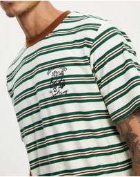 Rhythm - Peace Sun Vintage Stripe SS T-Shirt