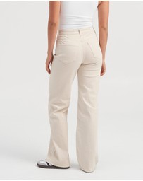 ONLY - Juicy High Waisted Wide Leg Jeans