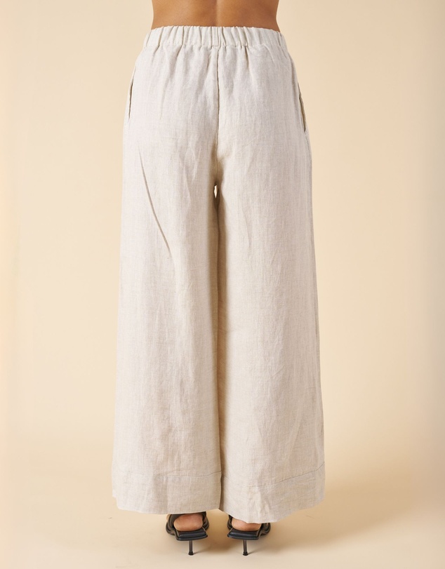CAMIXA - Palazzo Linen Pants