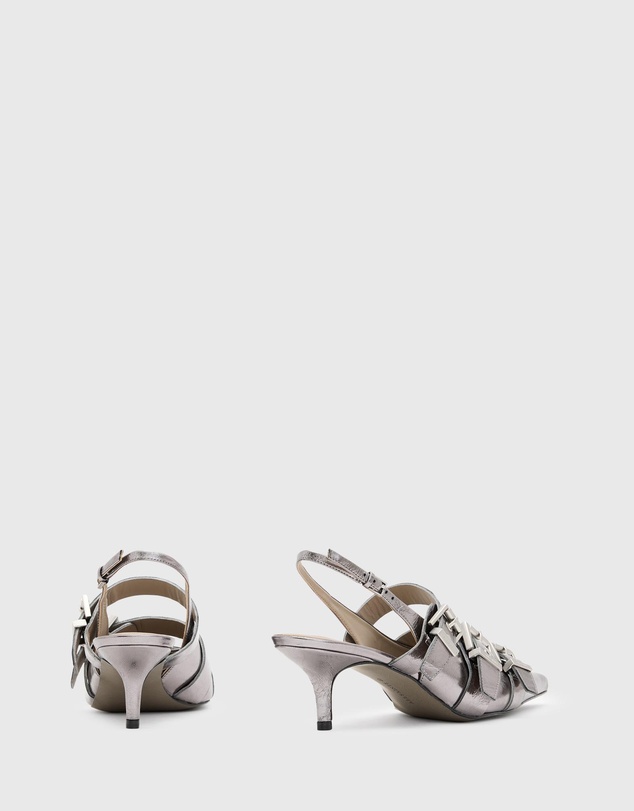 AllSaints - Grace Buckle Heels - Women's