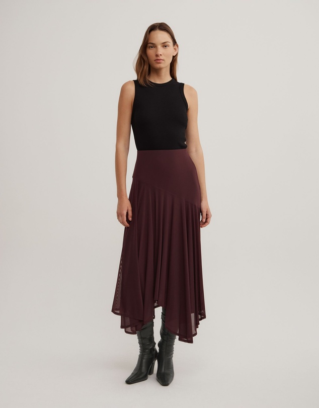 Witchery - Asymmetric Drape Skirt