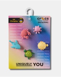 Crocs - 5-Pack UV Changing Sea Animals Jibbitz - Kids