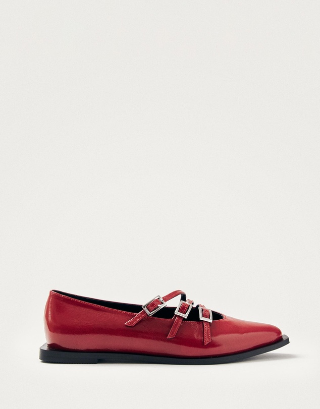 Alohas - Jive Leather Ballet Flats