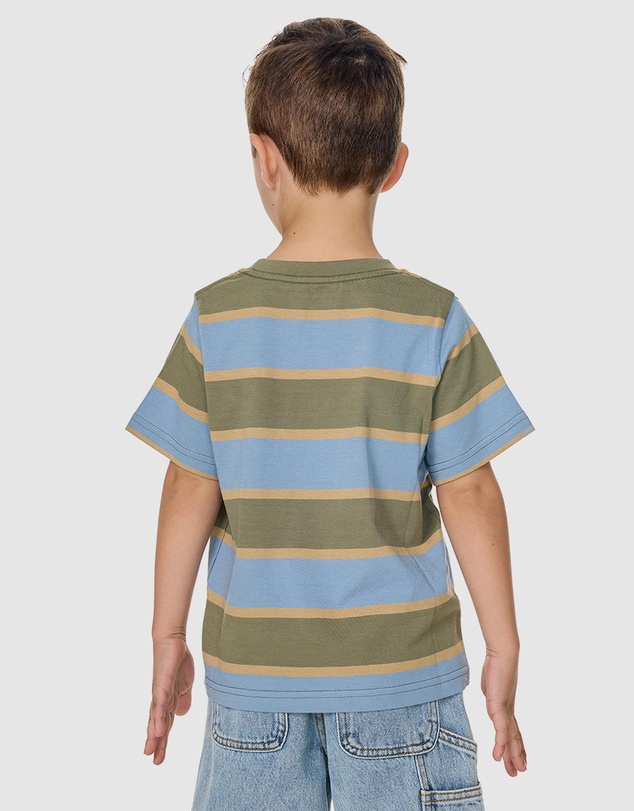Rip Curl - Ride The Wave Stripe Tee - Babies-Kids