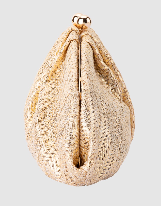 Olga Berg - Rita Woven Clutch