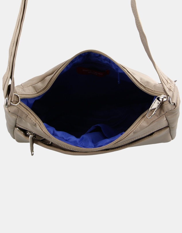 Pierre Cardin - Pierre Cardin Nylon Anti-Theft Cross Body Bag