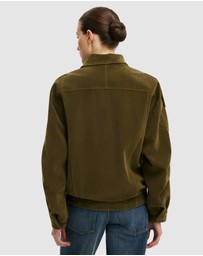 Cotton On - Cove Faux Suede Biker Jacket