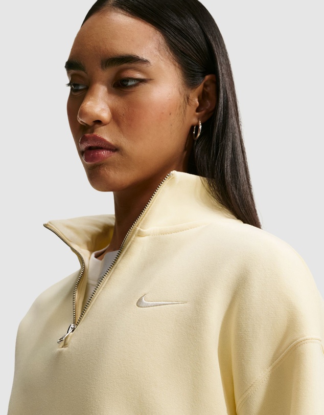 Nike - Sportswear Phoenix Fleece Oversized 1/4-Zip Long Sweatshirt