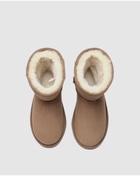 EVERAU - EverAU Ugg Short Classic Double Faced Sheepskin Upper UGG Boots