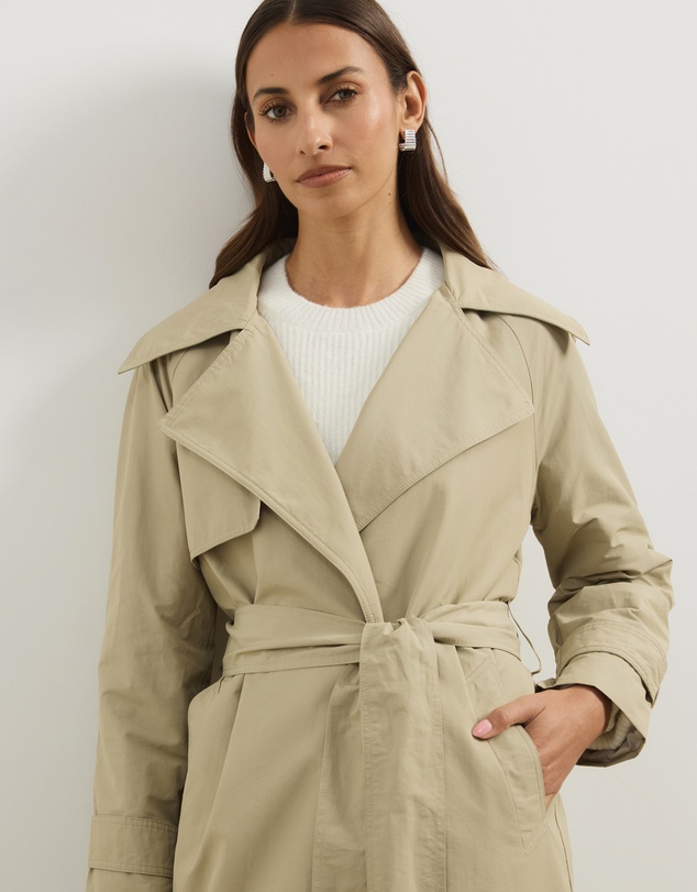 Atmos&Here - Cora Lightweight Trench Coat