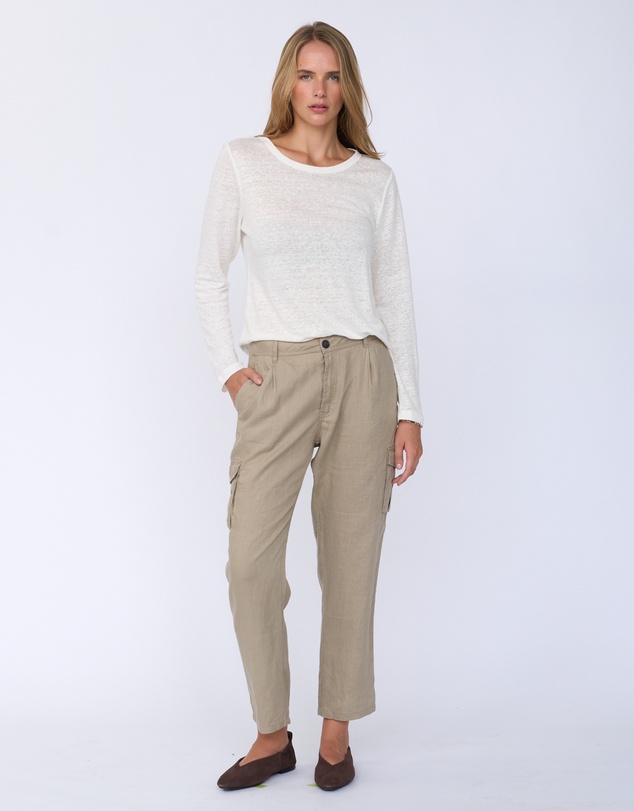 Amelius - Jordan Linen Tapered Pant