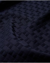 Calibre - Textured Open Neck Polo Navy