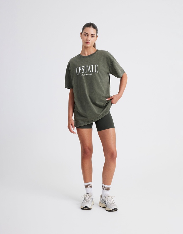 Upstate - Thrive Tee - Washed Ivy
