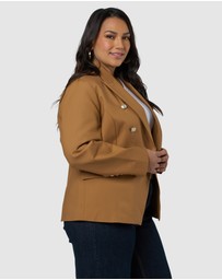 Something 4 Olivia - Madeleine Button Blazer