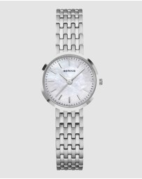 Bering - Bering Classic 26mm Polished Silver Strap Watch