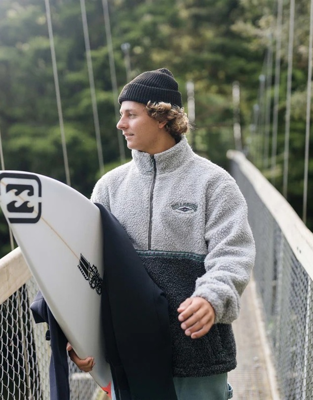 Billabong - Mens Tombstone Mock Neck Fleece Top
