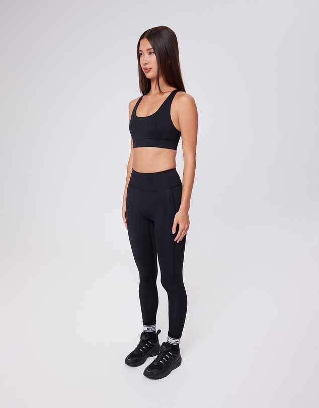 Upstate - Contour+ Crop - Black