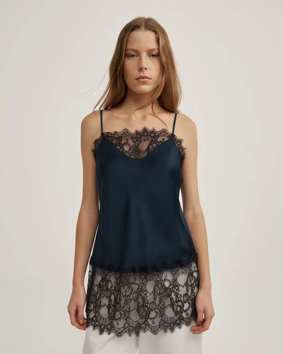 Witchery - Lace High Hem Camisole