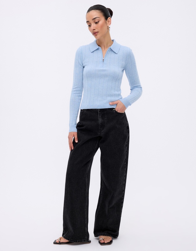 Minima Esenciales - Vali Merino Wool Knit Polo
