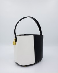 FORD MILLINERY - Lana Bag Black and White