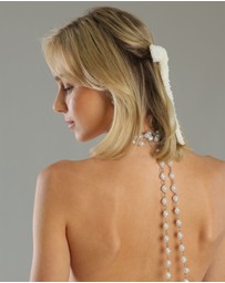 Morgan & Taylor - Vanessa Hair Bow in White