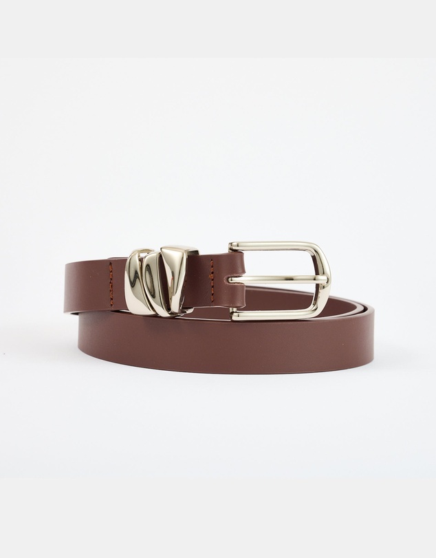 Sol Sana - Crescent Belt Cocoa/Silver