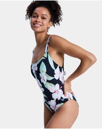 Roxy - Womens Printed Essentials One Piece Swimsuit