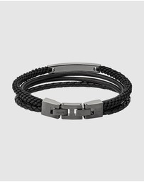 Fossil - Vintage Casual Gunmetal Bracelet